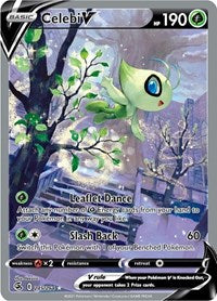 Celebi V (Alternate Full Art) (245/264) [SWSH08: Fusion Strike]