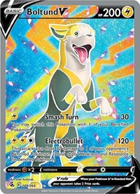 Boltund V (Full Art) (249/264) [SWSH08: Fusion Strike]