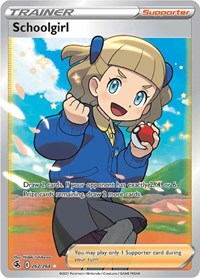 Schoolgirl (Full Art) (262/264) [SWSH08: Fusion Strike]