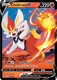 Cinderace V (43) (043/264) [SWSH08: Fusion Strike]