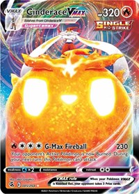 Cinderace VMAX (045/264) [SWSH08: Fusion Strike]