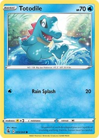 Totodile (055/264) [SWSH08: Fusion Strike]