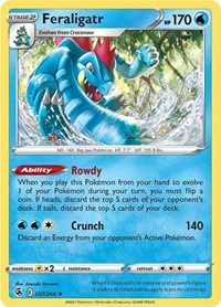 Feraligatr (057/264) [SWSH08: Fusion Strike]