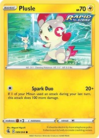 Plusle (089/264) [SWSH08: Fusion Strike]