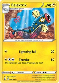 Eelektrik (096/264) [SWSH08: Fusion Strike]