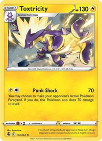 Toxtricity (107) (107/264) [SWSH08: Fusion Strike]