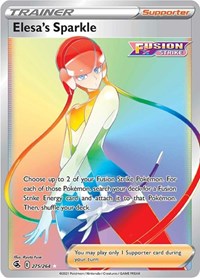 Elesa's Sparkle (Secret) (275/264) [SWSH08: Fusion Strike]