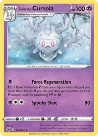 Galarian Cursola (118/264) [SWSH08: Fusion Strike]