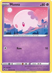 Munna (121/264) [SWSH08: Fusion Strike]