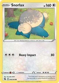 Snorlax (206/264) [SWSH08: Fusion Strike]