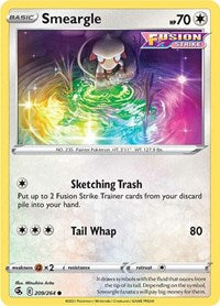 Smeargle (209/264) [SWSH08: Fusion Strike]