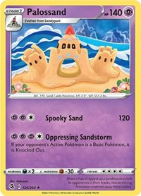 Palossand (126/264) [SWSH08: Fusion Strike]