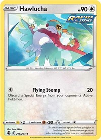 Hawlucha (216/264) [SWSH08: Fusion Strike]