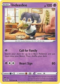 Indeedee (127/264) [SWSH08: Fusion Strike]