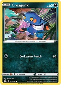 Croagunk (165/264) [SWSH08: Fusion Strike]