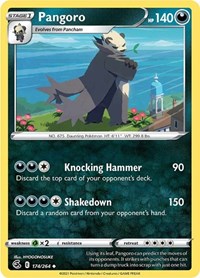 Pangoro (174/264) [SWSH08: Fusion Strike]