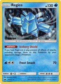 Regice - 28/111 (Cosmos Holo) (28/111) [SM Promos]