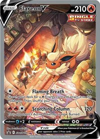 Flareon V (SWSH179) [SWSH: Sword & Shield Promo Cards]