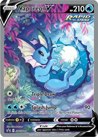 Vaporeon V (SWSH181) [SWSH: Sword & Shield Promo Cards]