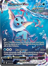 Vaporeon VMAX - SWSH182 (SWSH182) [SWSH: Sword & Shield Promo Cards]