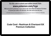 Code Card - Reshiram & Charizard GX Premium Collection [Miscellaneous Cards & Products]