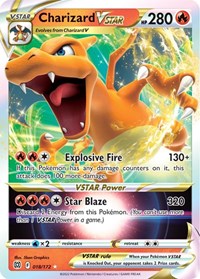 Charizard VSTAR (018/172) [SWSH09: Brilliant Stars]