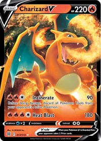Charizard V (017/172) [SWSH09: Brilliant Stars]