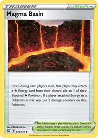 Magma Basin (144/172) [SWSH09: Brilliant Stars]