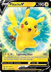 Pikachu V - SWSH198 (SWSH198) [SWSH: Sword & Shield Promo Cards]