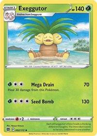 Exeggutor (002/172) [SWSH09: Brilliant Stars]