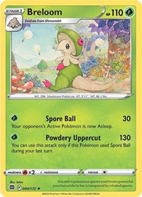 Breloom (004/172) [SWSH09: Brilliant Stars]