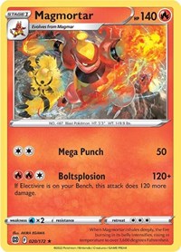 Magmortar (020/172) [SWSH09: Brilliant Stars]