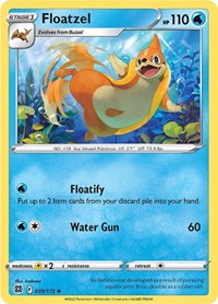 Floatzel (039/172) [SWSH09: Brilliant Stars]
