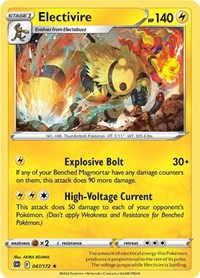 Electivire (047/172) [SWSH09: Brilliant Stars]