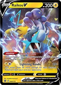 Raikou V (048/172) [SWSH09: Brilliant Stars]