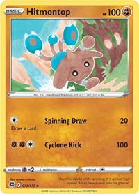 Hitmontop (072/172) [SWSH09: Brilliant Stars]