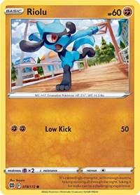 Riolu (078/172) [SWSH09: Brilliant Stars]