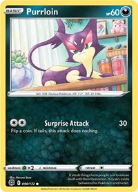 Purrloin (090/172) [SWSH09: Brilliant Stars]
