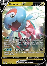 Dracovish V (114/172) [SWSH09: Brilliant Stars]