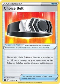 Choice Belt (135/172) [SWSH09: Brilliant Stars]