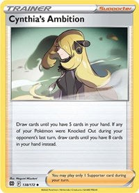 Cynthia's Ambition (138/172) [SWSH09: Brilliant Stars]