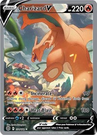Charizard V (Alternate Full Art) (154/172) [SWSH09: Brilliant Stars]