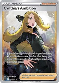 Cynthia's Ambition (Full Art) (169/172) [SWSH09: Brilliant Stars]