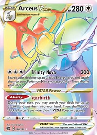 Arceus VSTAR (Secret) (176) (176/172) [SWSH09: Brilliant Stars]
