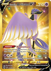 Galarian Articuno V (Secret) (181/172) [SWSH09: Brilliant Stars]