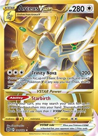 Arceus VSTAR (Secret) (184) (184/172) [SWSH09: Brilliant Stars]