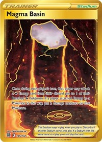 Magma Basin (Secret) (185/172) [SWSH09: Brilliant Stars]