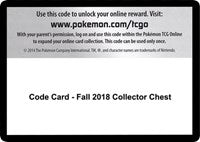 Code Card - Fall 2018 Collector Chest [SM - Lost Thunder]