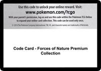 Code Card - Forces of Nature Premium Collection [SM - Forbidden Light]