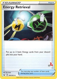 Energy Retrieval - 160/202 (#37 Cinderace Stamped) (160/202) [Battle Academy 2022]